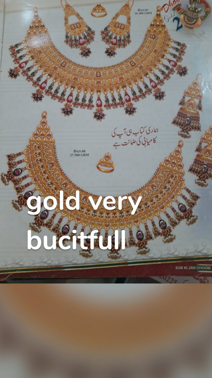 gold very bucitfull 